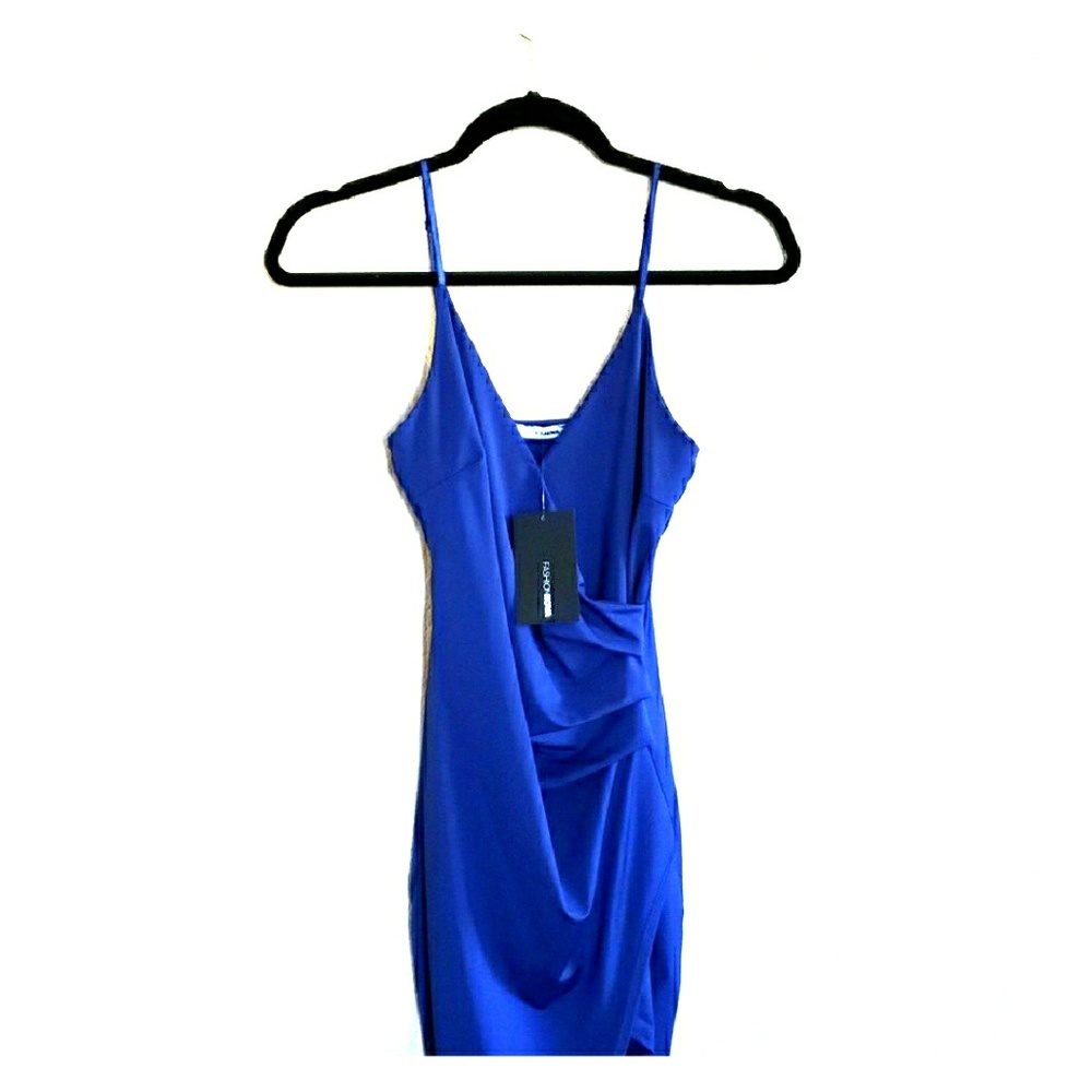 Fashion Nova blue Dress NWT 💙